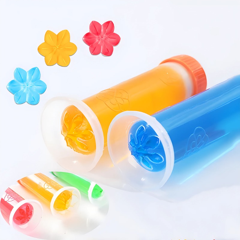 Gel Air Freshener - 花柄トイレクリーナーゲルシリンジ芳香排水トイレクリーナー空気清浄剤消臭家庭用浴室ツール