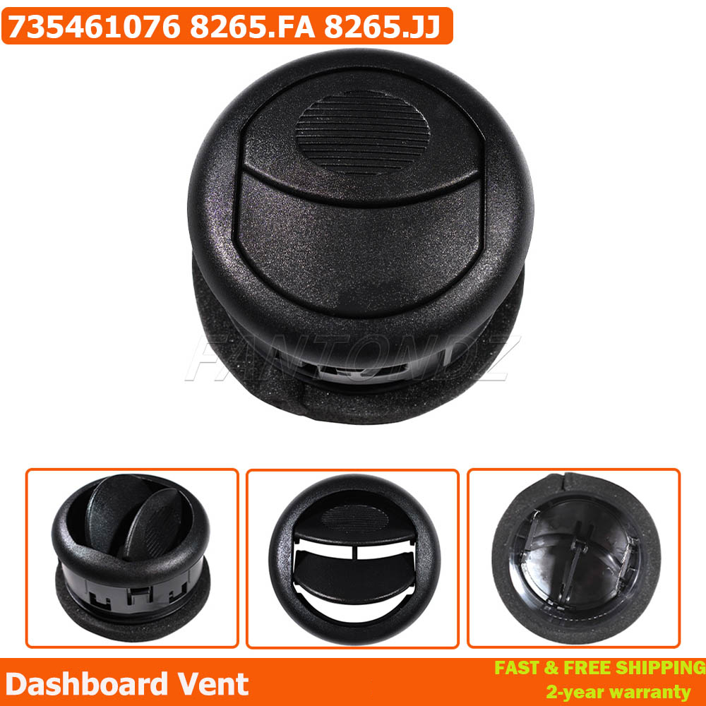 Car Vent Diffuser - フィアットフィオリノシトロエンネモプジョービッパー車換気グリルカバー口エアベントキャビン 735461076 735460869