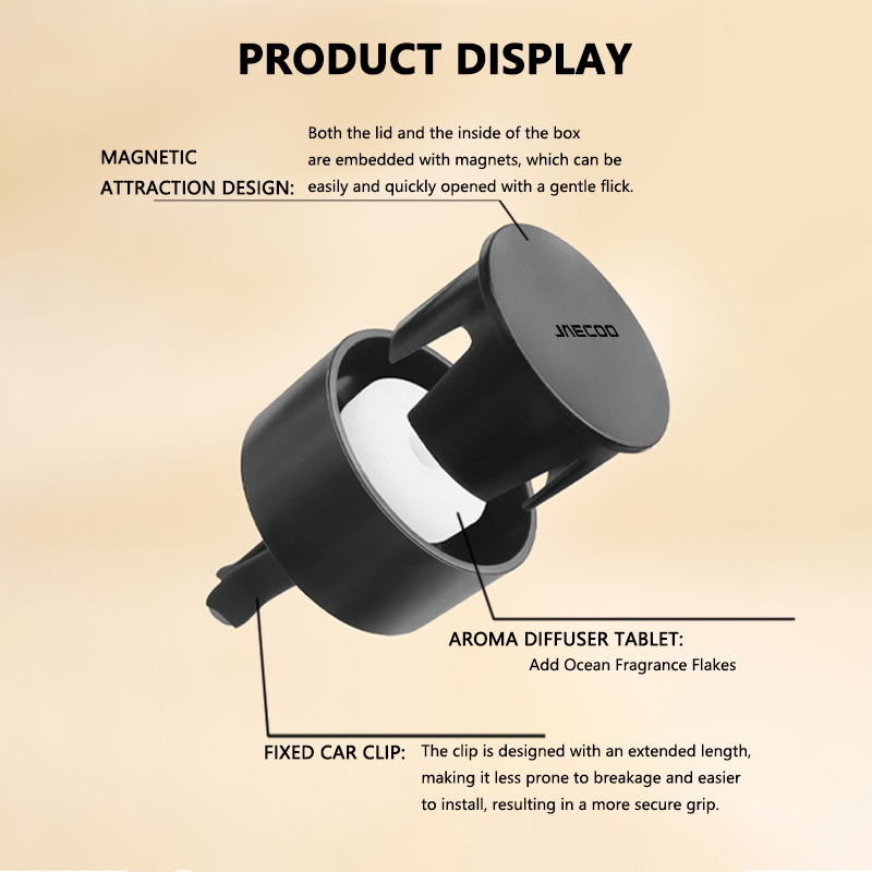 JAECOO 車の芳香剤ベントクリップ出口エアコンディフュー - Car Vent Diffuser のレビューと価格