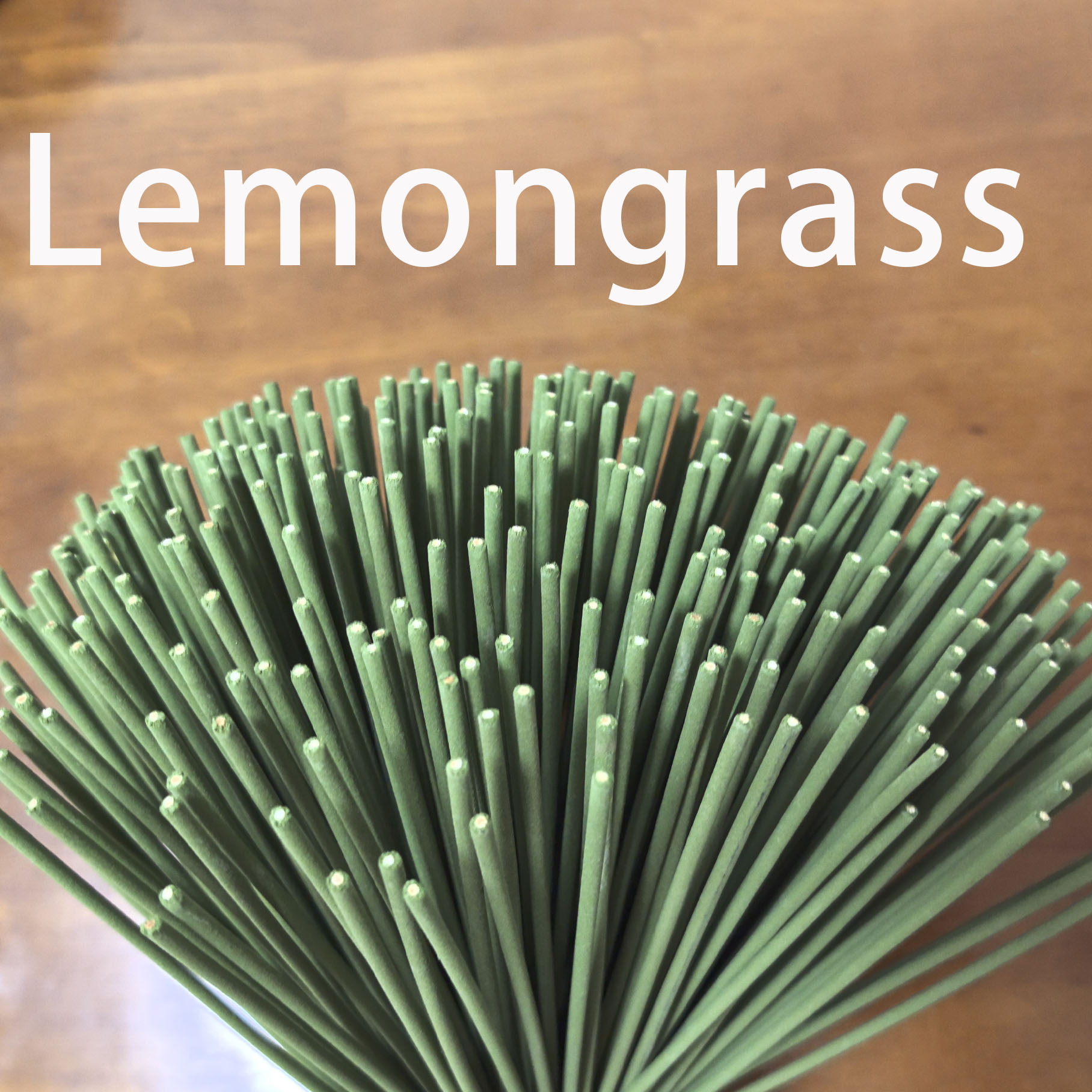 8.7インチのグリーンシトロネラ線香、ユニークなレモングラス - Home Fragrance Us のレビューと価格