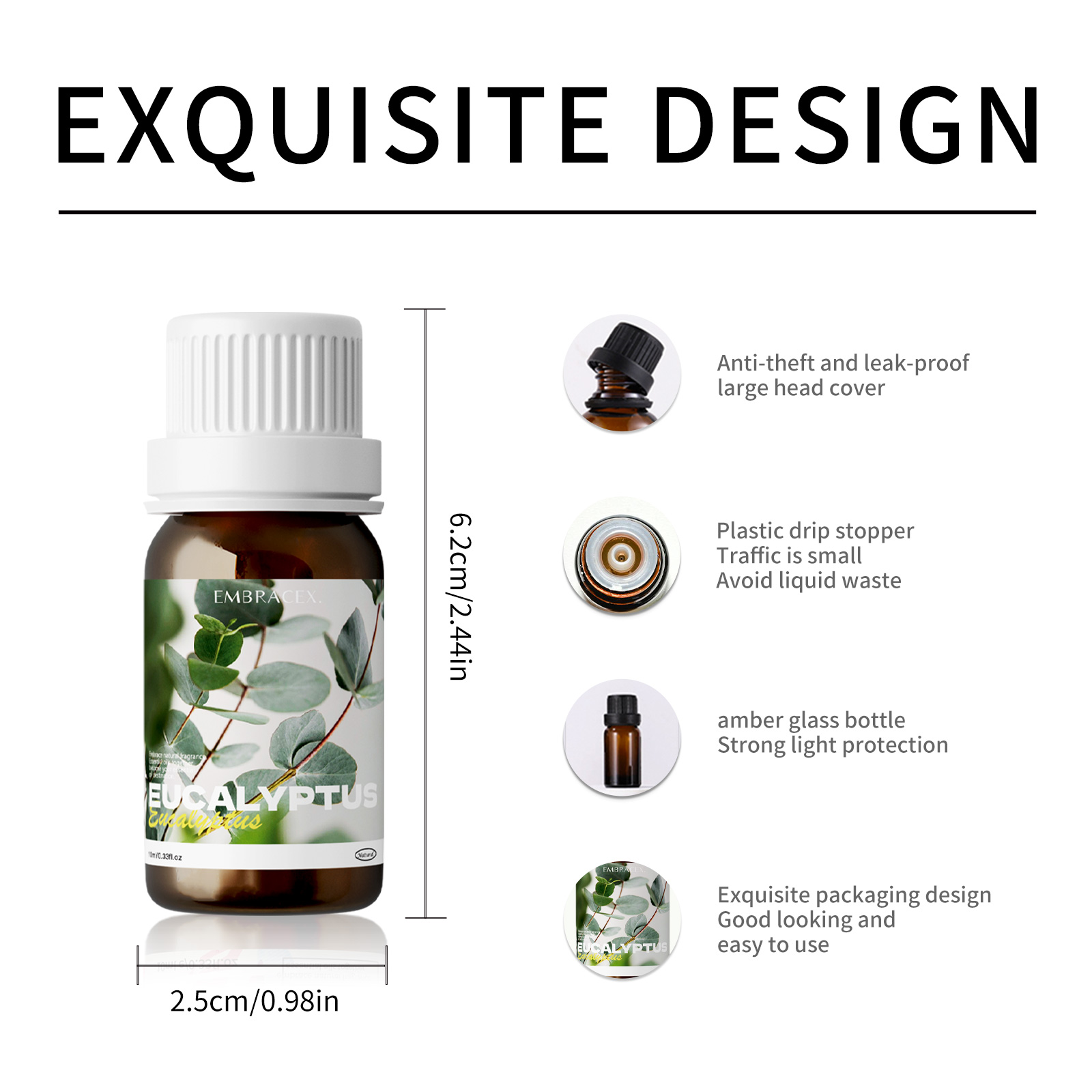 10ml ピュアユーカリエッセンシャルオイル | ユーカリオ - Home Fragrance Eucalyptus のレビューと価格