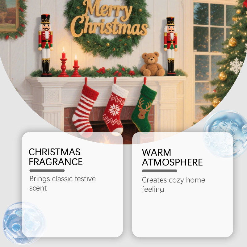 クリスマスフレグランスオイルセット 6本入り ホリデー香り  - Home Fragrance Set Gift のレビューと価格