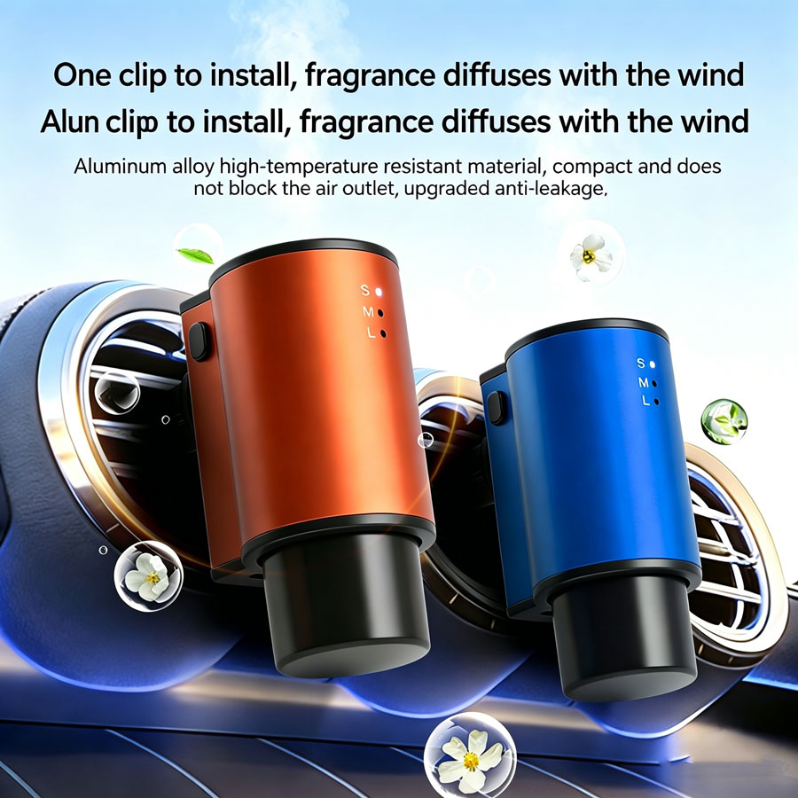 新型車用芳香剤 スマートオートアロマディフューザー 車載エア - Car Vent Diffuser のレビューと価格