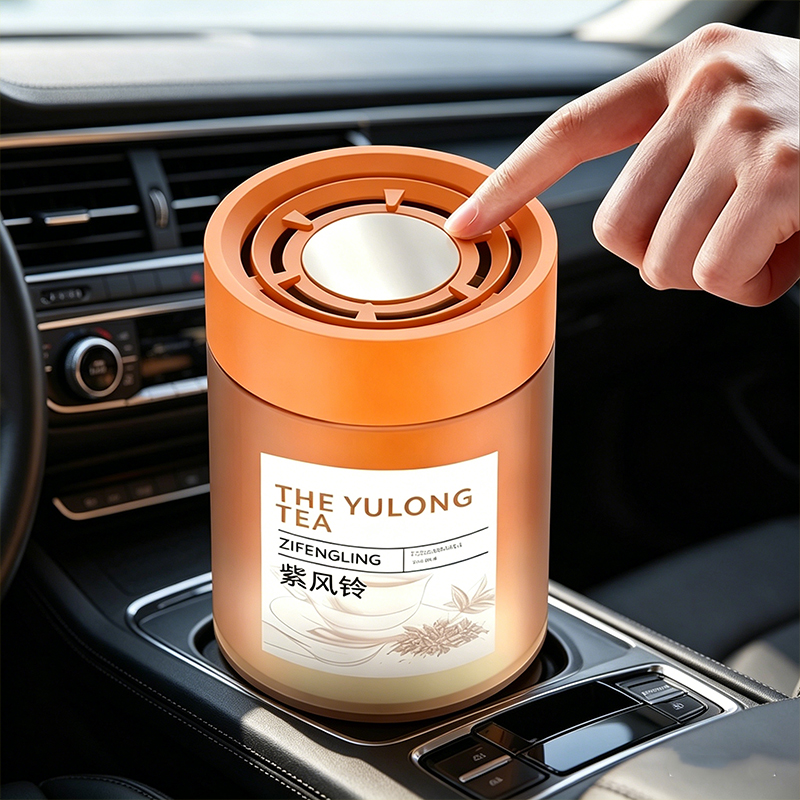 車用香水ジェル芳香剤 天然香料 消臭剤 長持ちする香り 車内 - Gel Air Freshener のレビューと価格