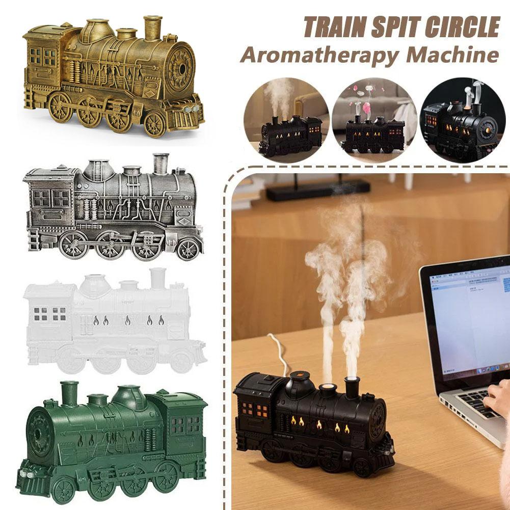 ヴィンテージトレイン型加湿器 スチーム機関車 アロマエッセン - Home Fragrance Oil Diffuser のレビューと価格