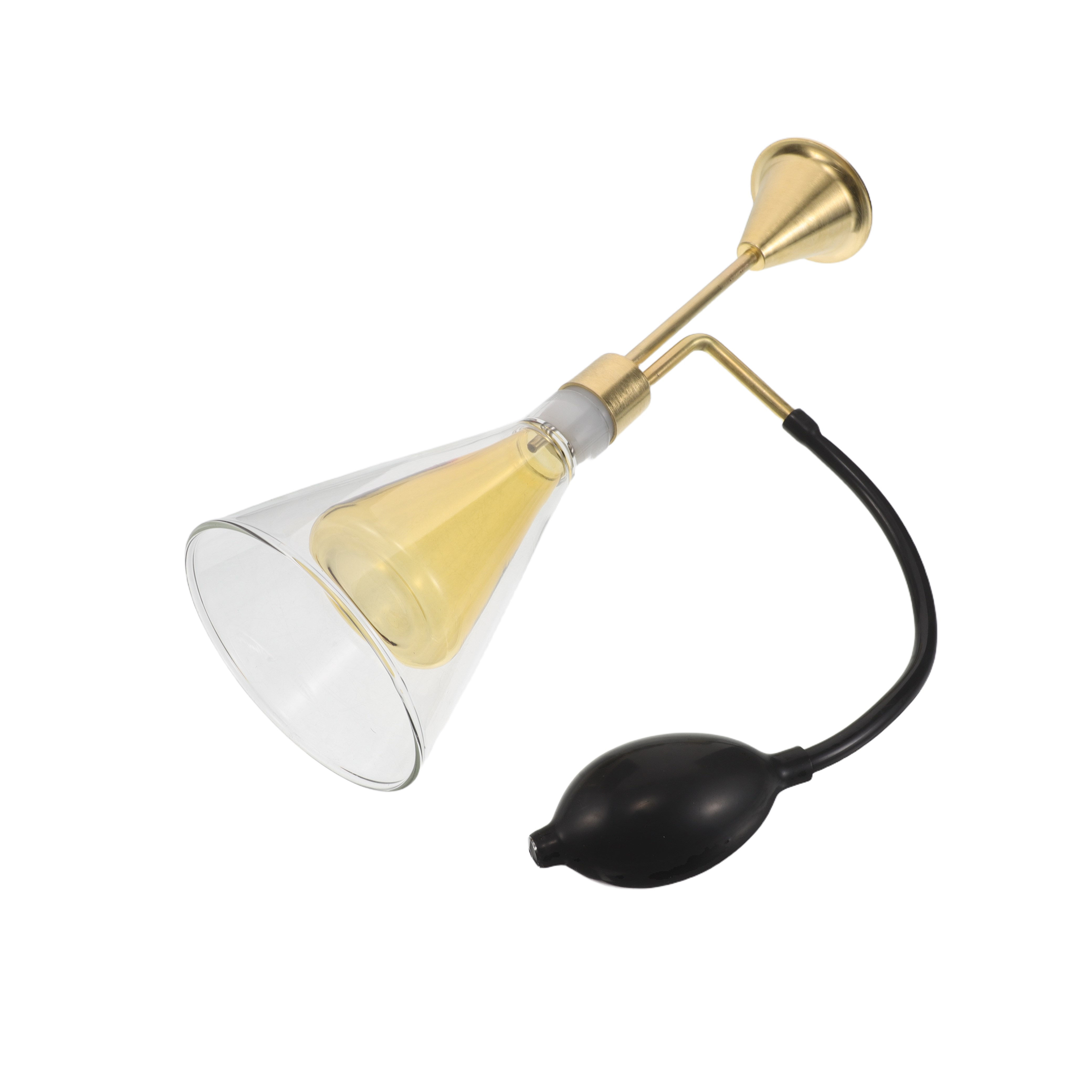 二重壁ガラス製エッセンシャルオイルボトル、ロングポンプ付き香 - Home Fragrance Bottle のレビューと価格