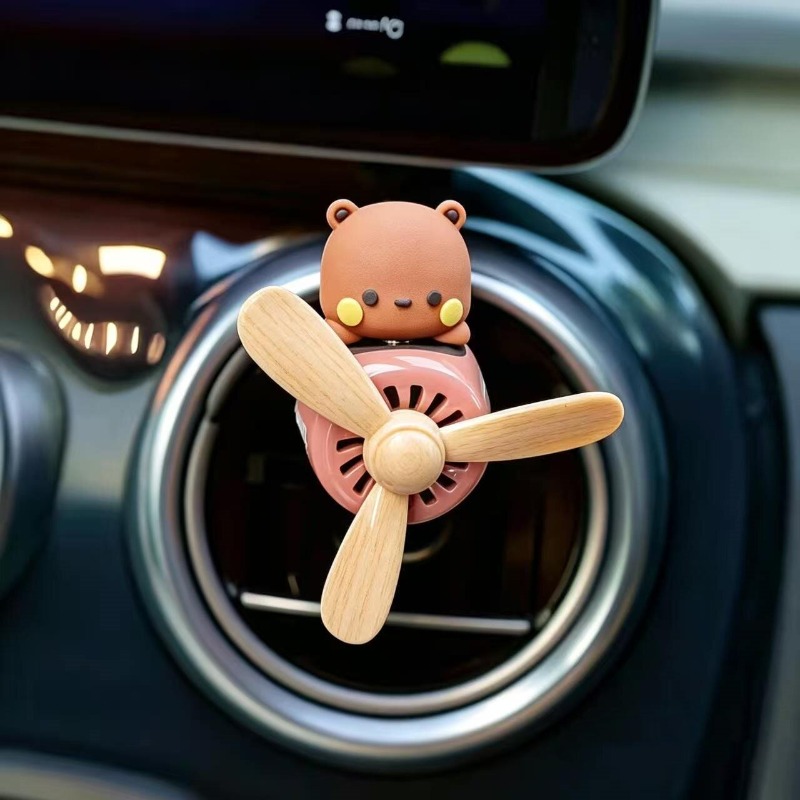 ホットカートゥーン ブブ・イアー フィギュア 飛行機パイロッ - Car Vent Diffuser のレビューと価格