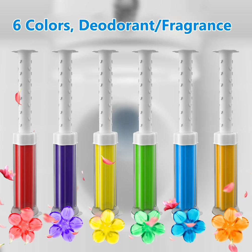 5 ピース/セット花芳香トイレクリーナーゲル消臭芳香剤針洗剤 - Gel Air Freshener のレビューと価格