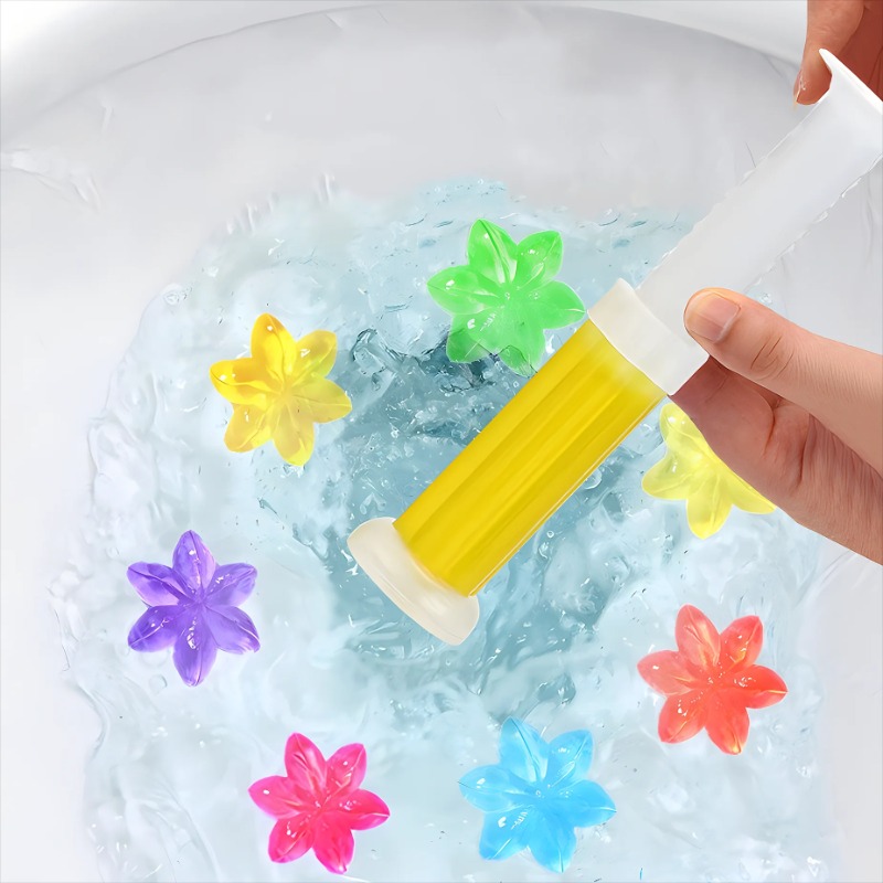 花柄トイレクリーナーゲルシリンジ芳香排水トイレクリーナー空気 - Gel Air Freshener のレビューと価格