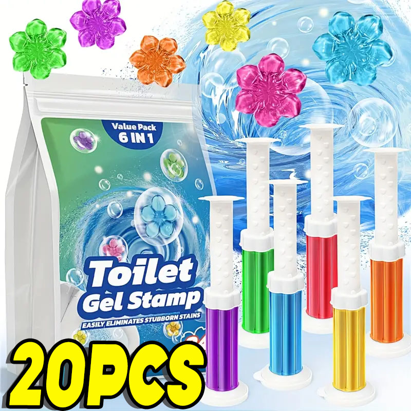 1/20 個花トイレクリーナーゲルシリンジ芳香排水トイレ洗浄 - Gel Air Freshener のレビューと価格