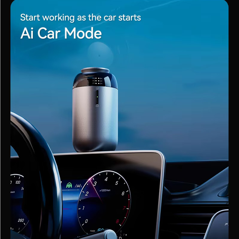 スマートポータブルカーアロマディフューザー バッテリーUSB - Car Vent Diffuser のレビューと価格