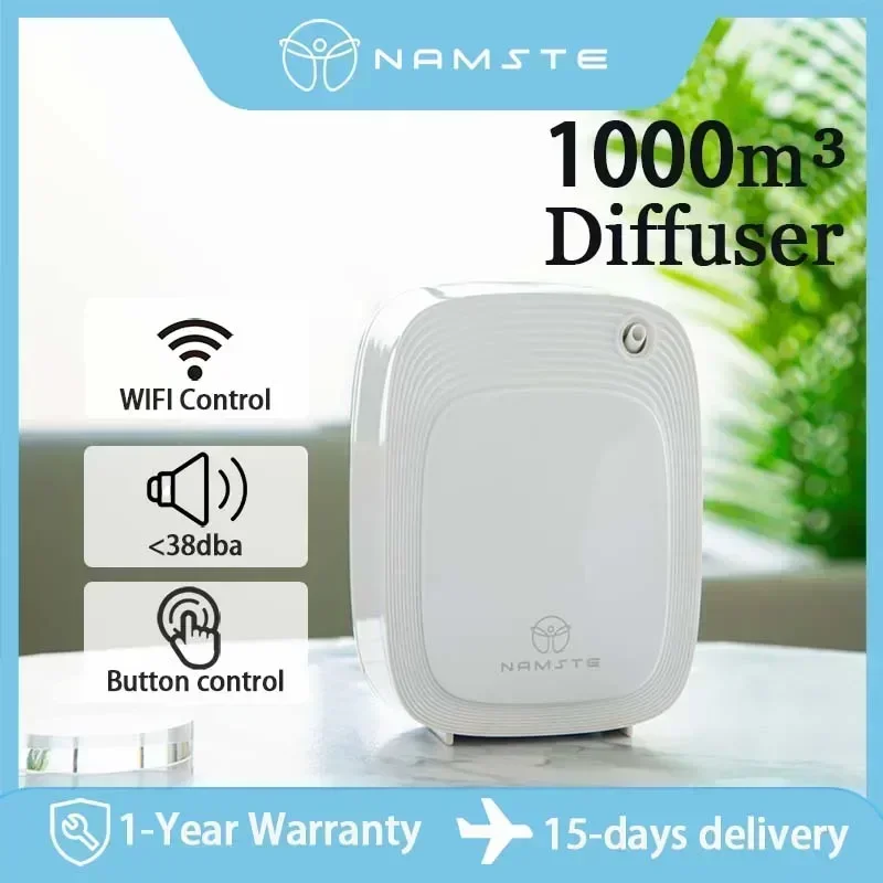 Namste 1000m³ アロマディフューザーマシン 20 - Home Fragrance Oil Diffuser のレビューと価格
